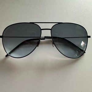 Saint Laurent Black Aviators